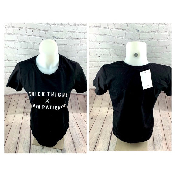 NWT Thick Thighs Thin Patience - Picture 1 of 6